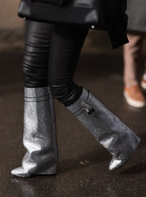 givenchy inspired studded boots|givenchy inspired shark boots.